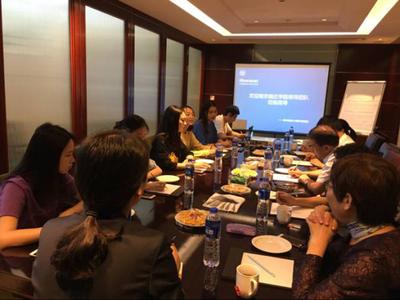 副董事长张波一行与常州武进九州喜来登、宜兴竹海国际大酒店实习员工座谈